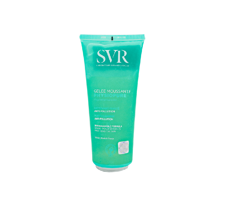 SVR® . PHYSIOPURE GELEE MOUSSANTE 200ml . Gel limpiador, elimina las impurezas. . Tratamiento dermatológico . 1 Pieza de 1Tubo con 200ml