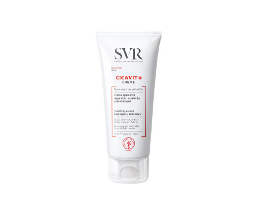 SVR® . CICAVIT + CREME 100ml . Crema calmante reparadora . Tratamiento para dermatitis atópica . 1 Tubo de 1Pza con 100ml