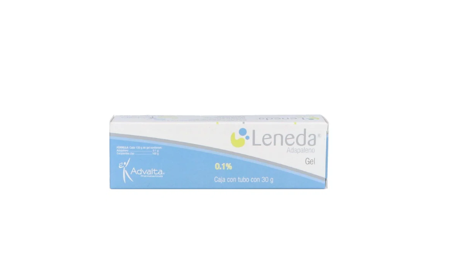 Advaita® . Leneda gel . Adapaleno 0.1% . 1 Caja de 1Tubo con 30g