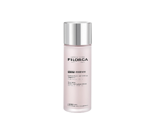 FILORGA® . NCEF-ESSENCE . Loción de esencia regeneradora antiedad con ácido hialurónico . Tratamiento antiedad . 1 Frasco de 1Pza con 150ml