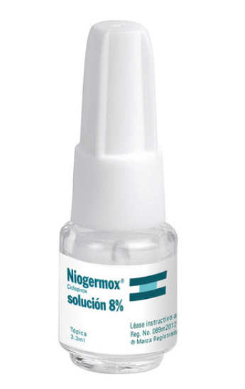 ISDIN | Niogermox® 8% | Ciclopirox 8% Solución En Laca Ungueal. Frasco Con 3.3ml