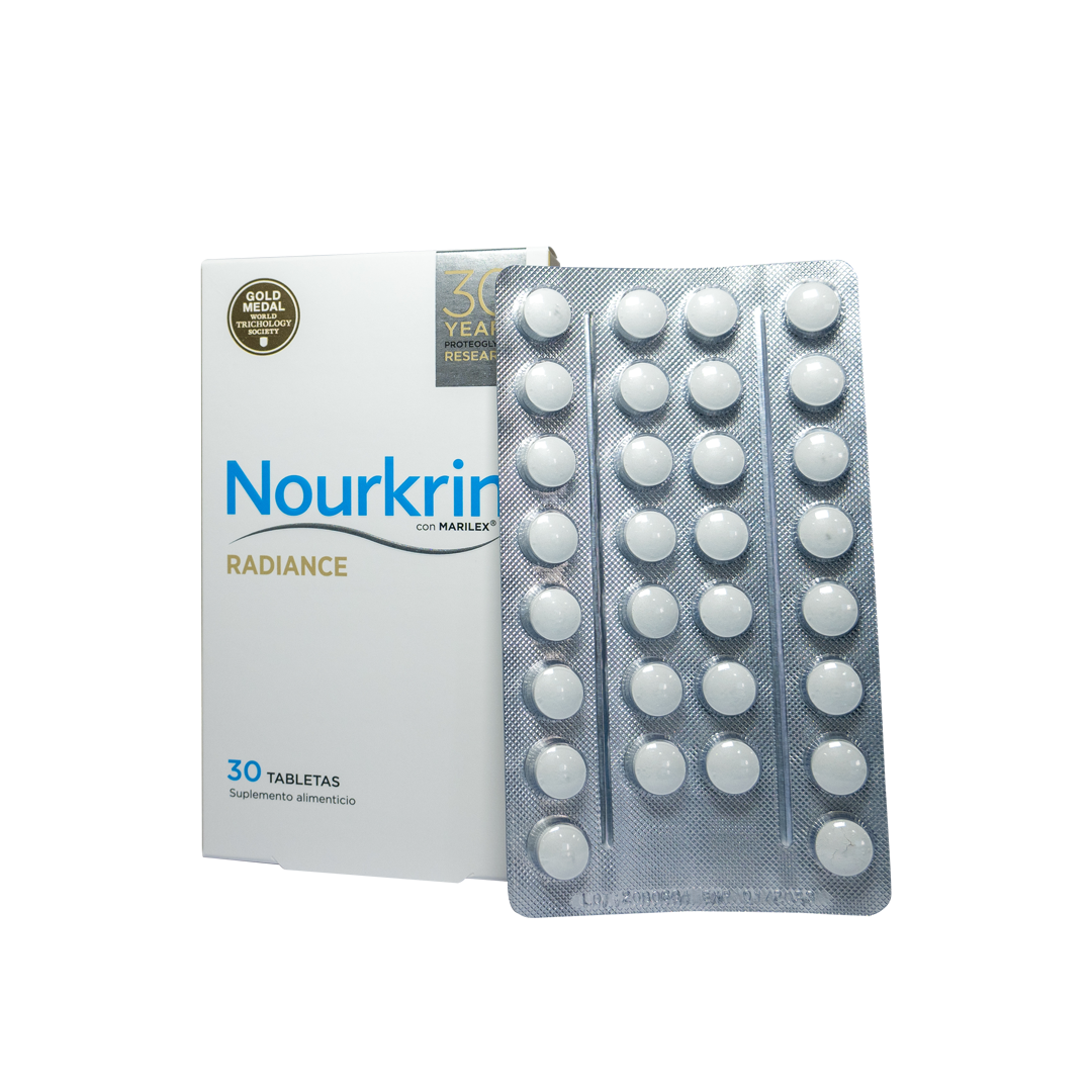 UP PHARMA | Nourkrin® RADIANCE | Suplemento para quitar canas | Caja con 30 tabletas