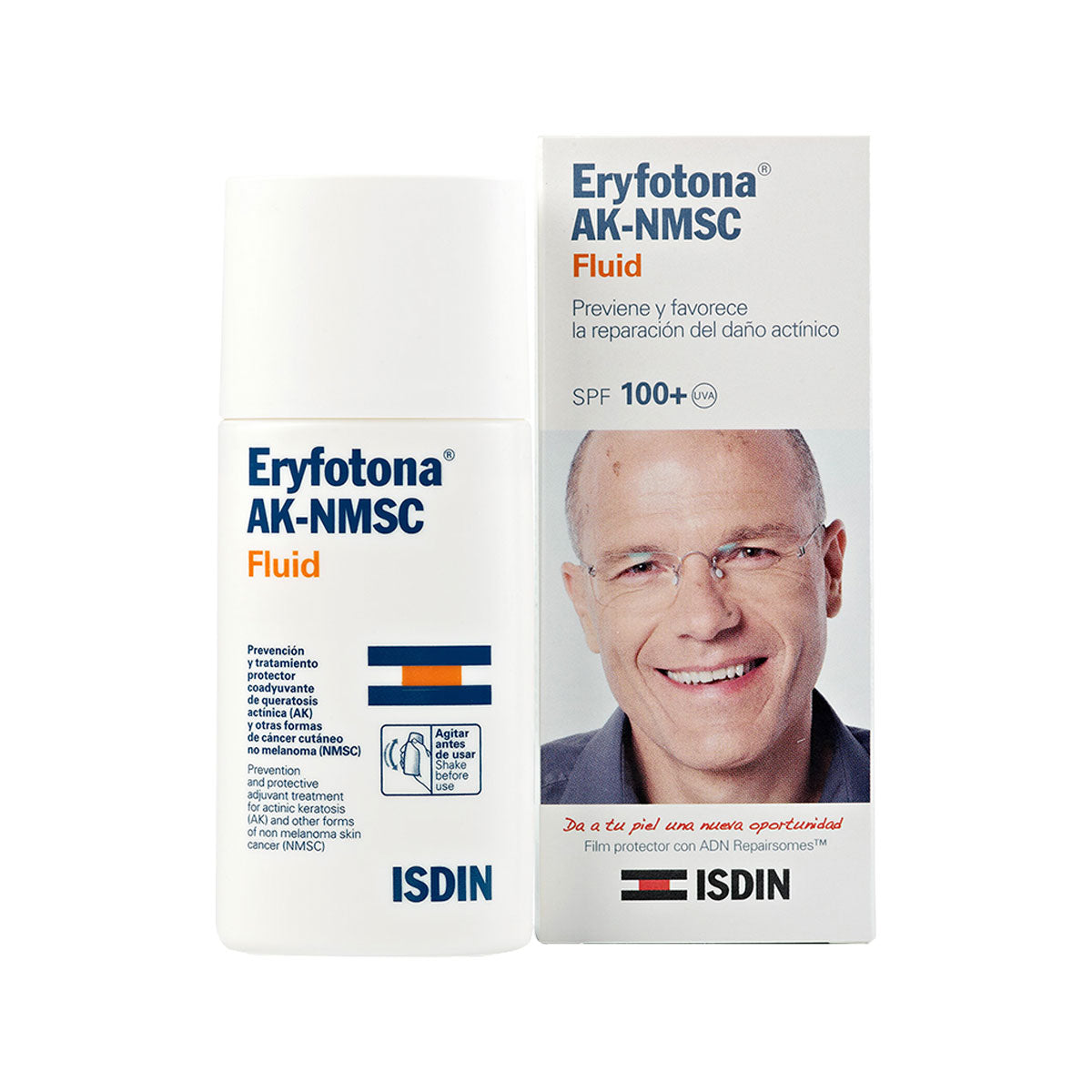 ISDIN | ERYFOTONA® | AK-NMSC Fluid | Tratamiento para queratosis actínica | Frasco con 50ml