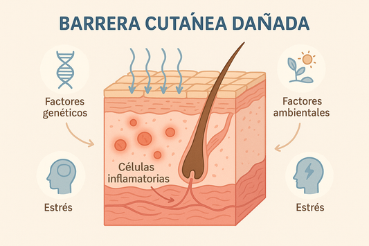 ¿Qué es la dermatitis atópica y por qué aparece?