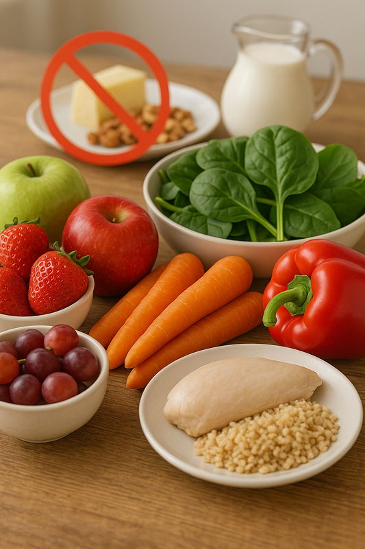 ¿Qué alimentos pueden empeorar la dermatitis atópica?