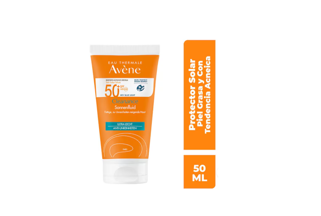 Avène® . Cleanance FPS50+ . Tratamiento para acné . 1 Caja de 1Frasco con 50ml