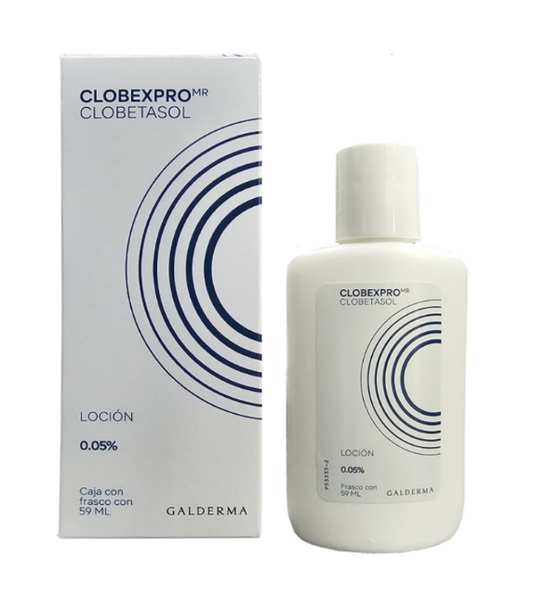 GALDERMA® . CLOBEXPRO LOCION  . 1 Caja de 1PZA con 59ml