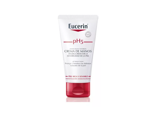 Eucerin® . pH5 CREMA DE MANOS .1 Envase de 1Pza con 75ml