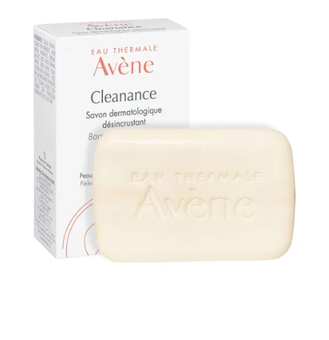 Avène® . Cleanance Barra . Jabón en barra dermatológica .1 Caja de 1Barra con 100g