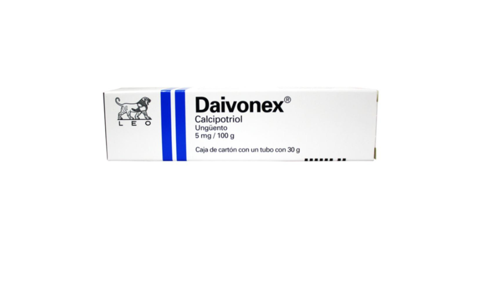 LEO® . Daivonex Ungüento . Calcipotriol 5mg /100g en ungüento   . 1 Caja de 1Tubo con 30g