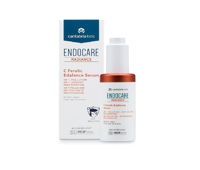 cantabria labs® . ENDOCARE RADIANCE C Ferulic Edafence Serum . 1 Caja de 1Frasco con gotero con 30ml