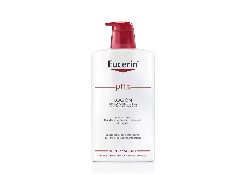 Eucerin® . pH5 LOCIÓN HIDRATANTE . 1 Frasco con bomba de 1Pza con 1000ml