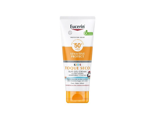 Eucerin® . EUCERIN FPS50+ . KIDS SENSITIVE PROTECT .1 Caja de 1Pza con 200ML