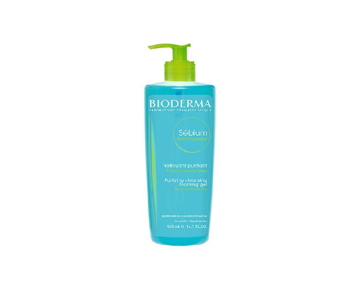 BIODERMA® . Sébium Gel moussant . 1 Botella con bomba1 de 1Pza con 500ml