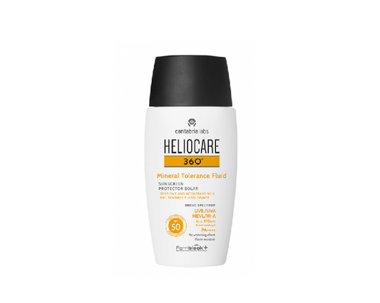 cantabria labs® . HELIOCARE 360° Mineral Tolerance Fluid . 1 Caja de 1 Frasco con 50ml