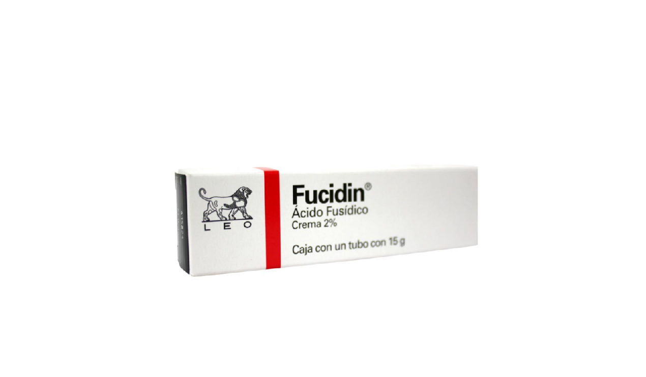 LEO® . Fucidin Crema 2% . 1 Caja de 1Tubo con 15g