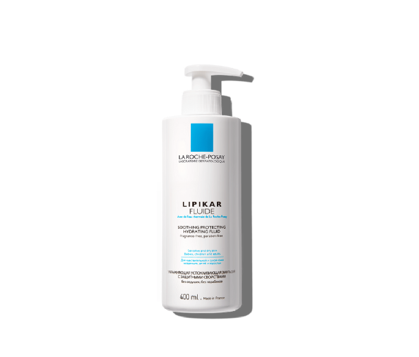 LA ROCHE-POSAY® . LIPIKAR FLUIDO. 1 Frasco de 1Pza con 400ml