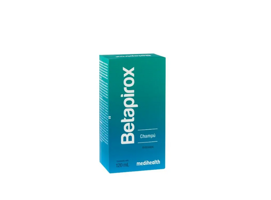 Italmex® . BETAPIROX CHAMPU . 1 Caja de 1Pza con 120ml