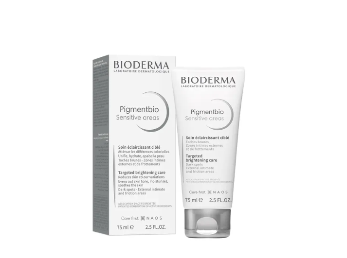 BIODERMA® . Pigmentbio Sensitive Areas . 1 Caja de 1Pza con 75ml