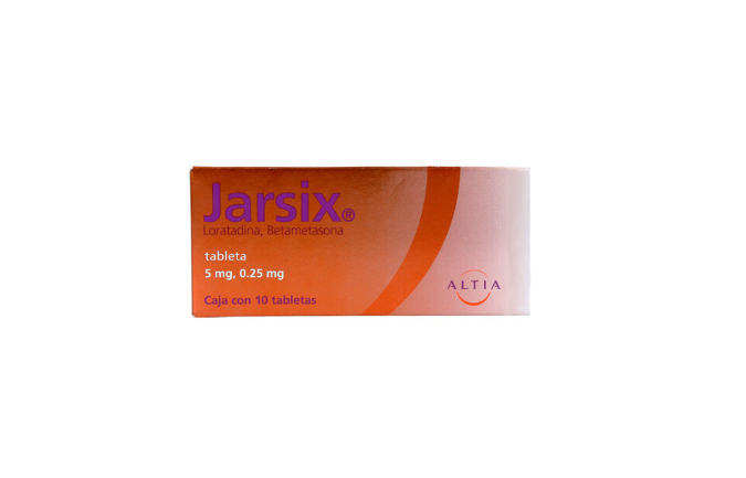 ALTIA . Jarsix . 1 Caja de 10 Tabletas con 5/0.25mg