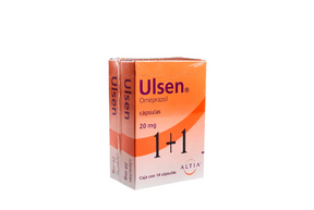 ALTIA . ULSEN . Omeprazol . Inhibidor de bomba de protones . 2 Caja de ...