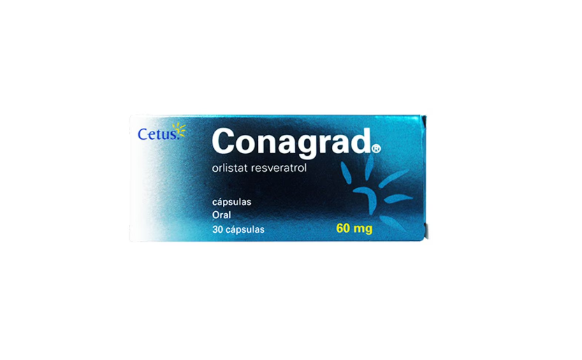 Cetus . Conagrad . 1 Caja de 30 Cápsulas con 60mg/ 100mg