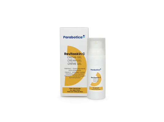 Parabotica . Revitaskin C . Crema gel . 1 Caja de 1Frasco con bomba con 50ml