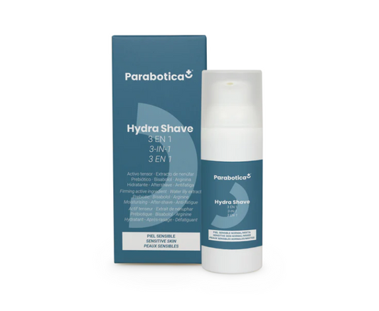 Parabotica . Hydra Shave . 3 en 1  . 1 Caja de 1Frasco con bomba con 50ml