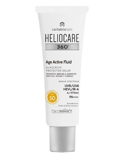 cantabria labs® . HELIOCARE 360° Age Active Fluid . 1 Caja de 1Frasco con 50ml