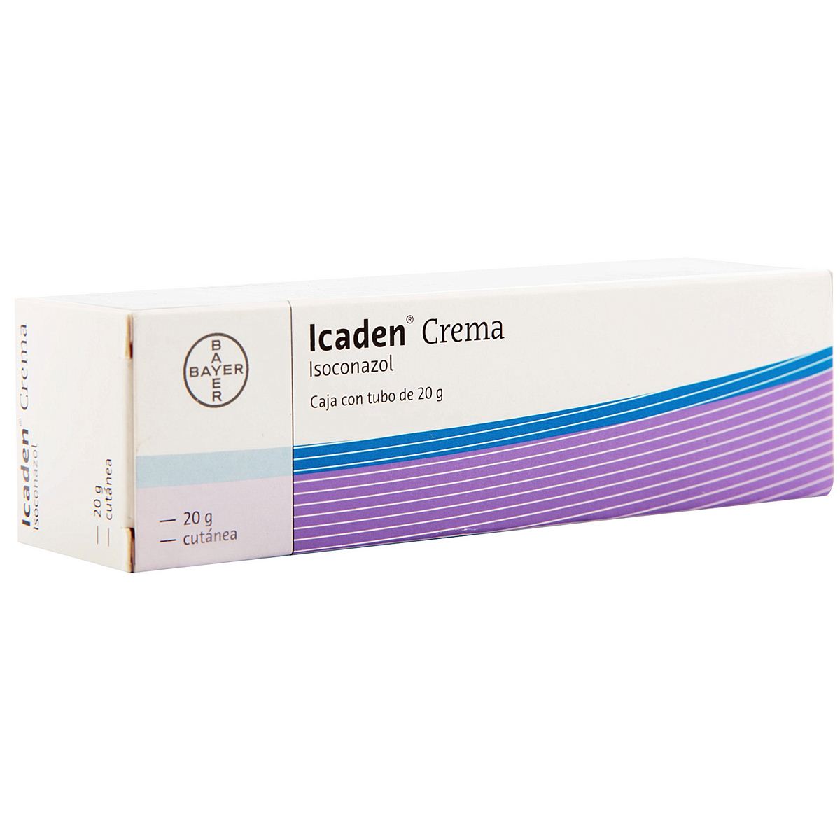 LEO® . ICADEN Crema . Isoconazol al 1% . 1 Caja de 1Tubo con 20g