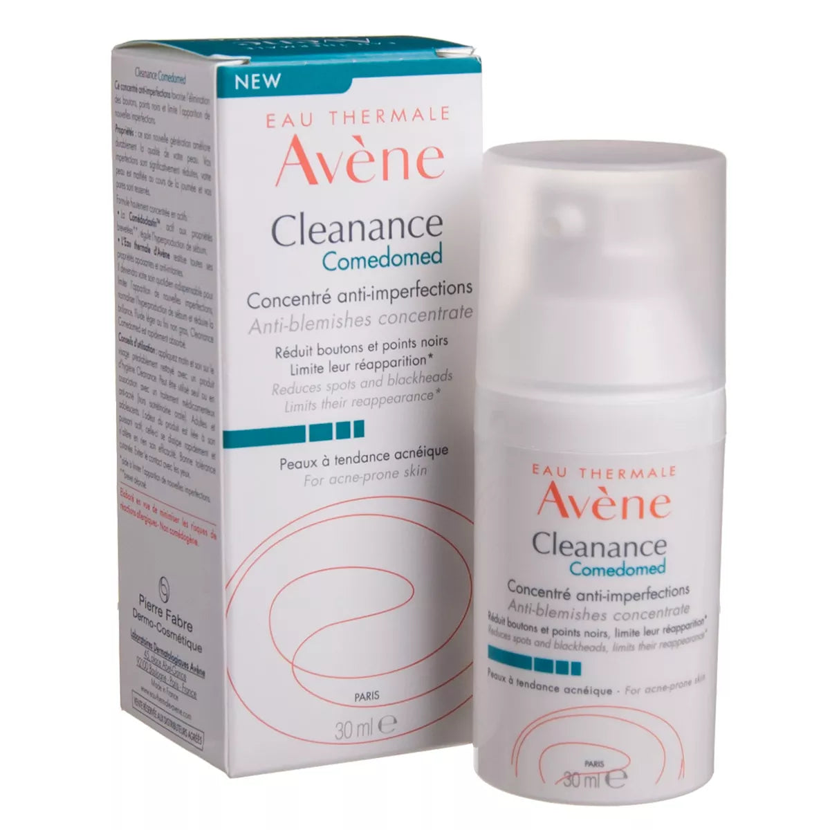 Avène® . Cleanance Comedomed . 1 Caja de 1Frasco con bomba con 30ml