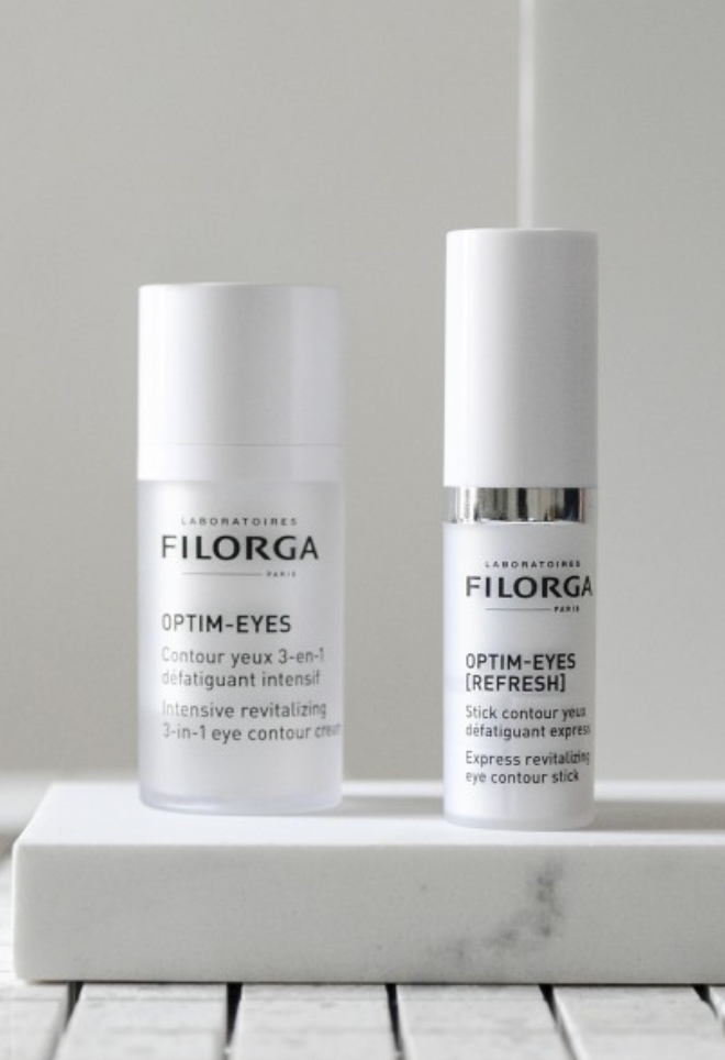 FILORGA® . OPTIM EYES . 1 Caja de 1Frasco con bomba con 15ml