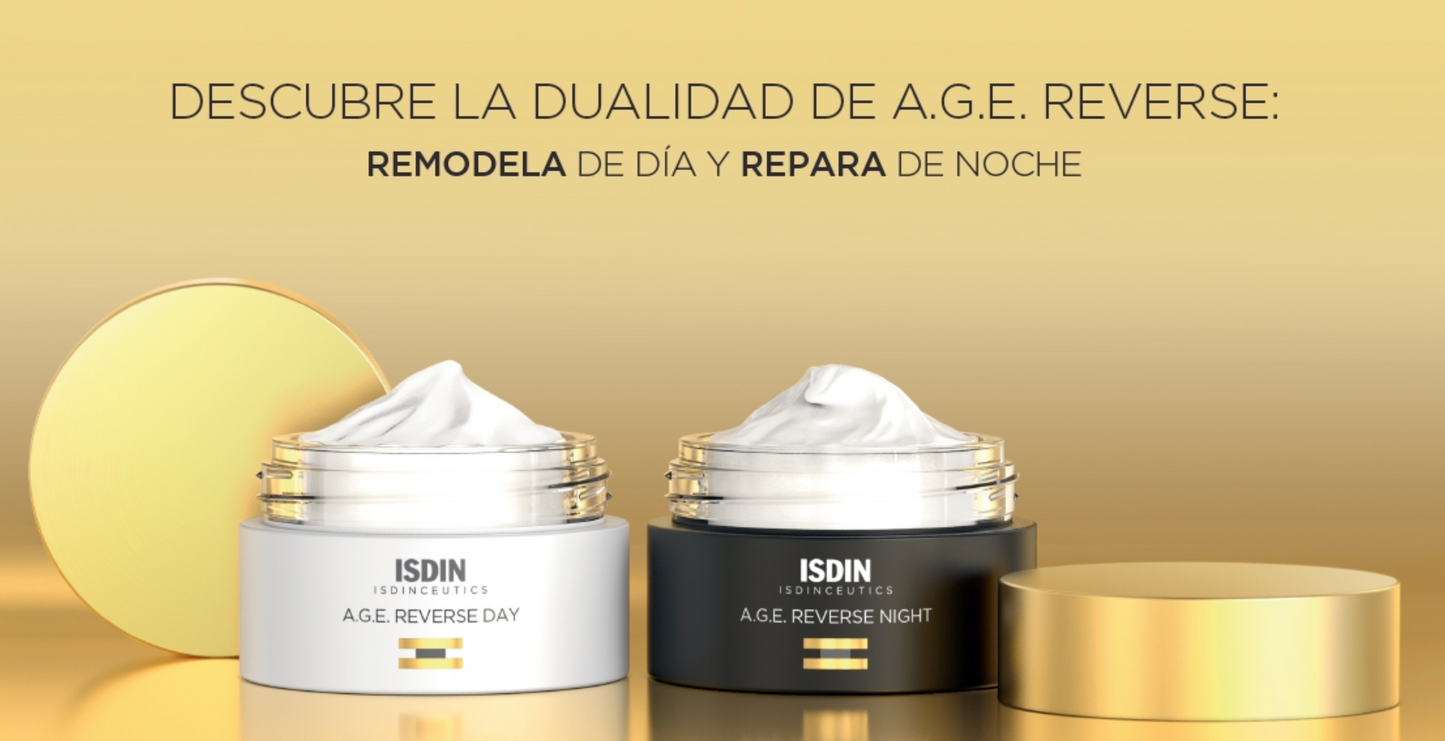 ISDIN® ISDINCEUTICS . A.G.E. REVERSE DAY Crema . 1 Caja de 1Tarro con 50ml