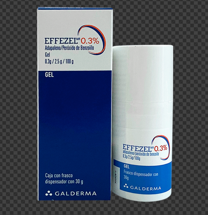 GALDERMA | EFFEZEL Gel ® 0.3% | Frasco dispensador de Gel | Frasco con 30gr