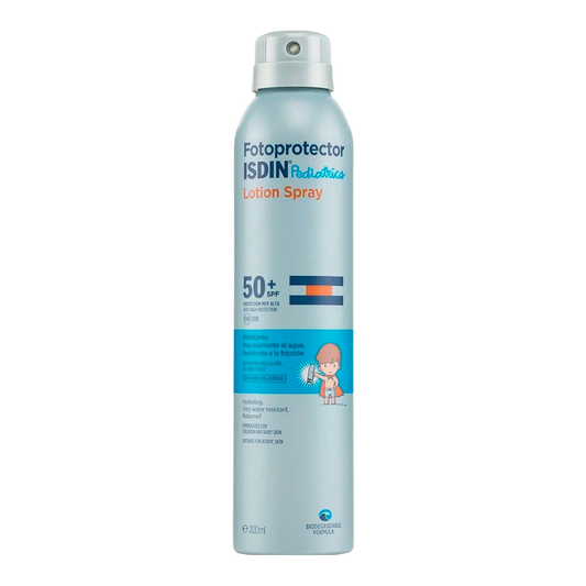 ISDIN | Pediatrics® Lotion Spray | Protector solar FPS50+ | Frasco con 200ml
