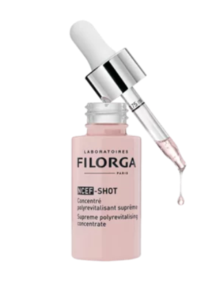 FILORGA® . NCEF-SHOT . 1 Caja de 1Frasco con gotero con 15ml