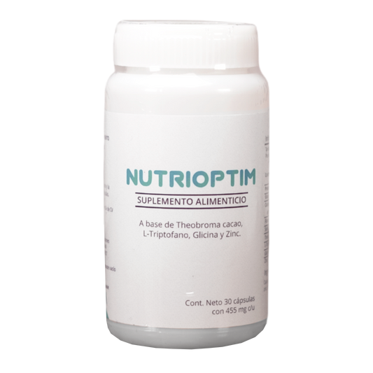 Nutrimedi | Nutrioptim® | Frasco con cápsulas de 455 mg | Frasco con 30 cápsulas