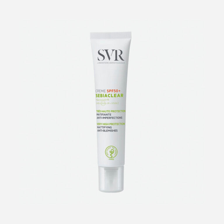 SVR® . SEBIACLEAR CREME SPF50 . 1 Caja de 1 Tubo con 40ml