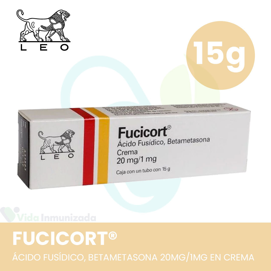 LEO PHARMACEUTICAL . FUCICORT® 2% . Tubo con 15g