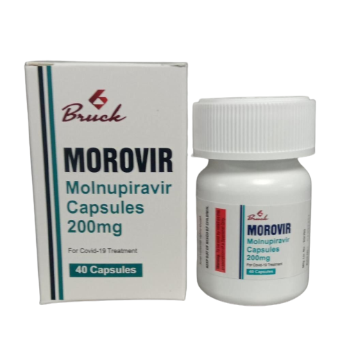 BRUCK | MOROVIR® | Molnupiravir cápsulas 200 mg | 40 cápsulas