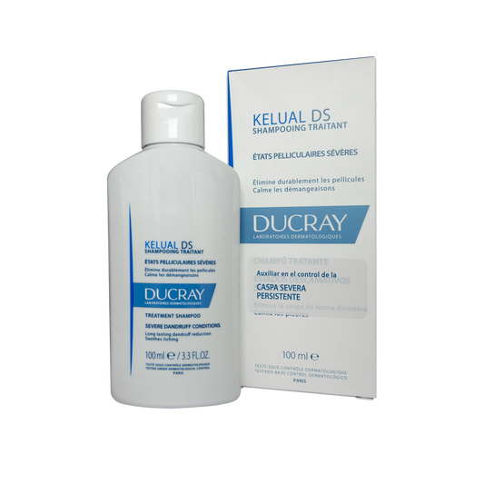 DUCRAY | D-Kelual DS® | Shampoo anticaspa | Botella con 100 ml