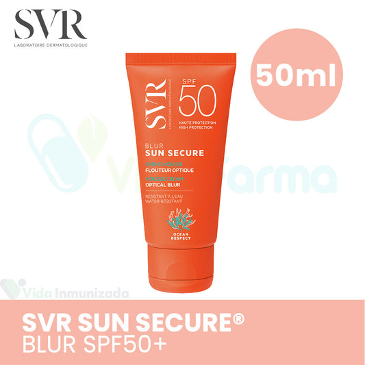 SVR® . SUN SECURE BLUR SPF 50+ . 1 Caja de 1Tubo con 50ml